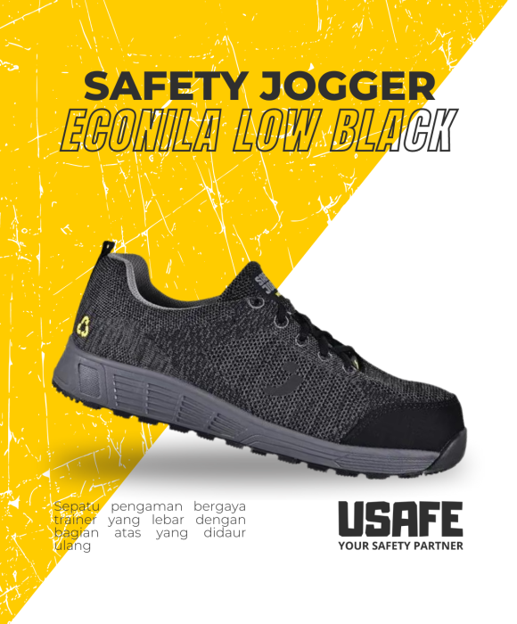 Safety Jogger Econila Low Black