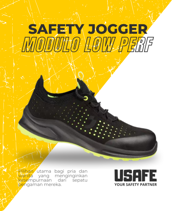 Safety Jogger Modulo Low Black