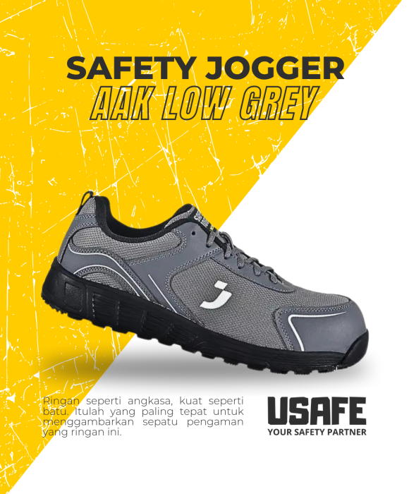 Safety Joger AAK Low Grey