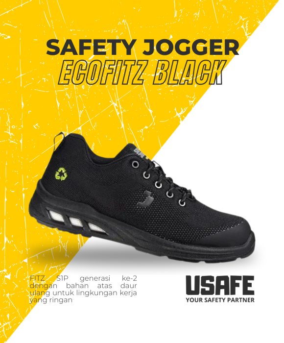 Safety Jogger Ecofitz Black