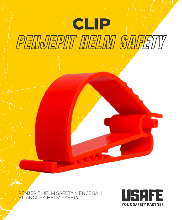 Clip Penjepit Helm Safety