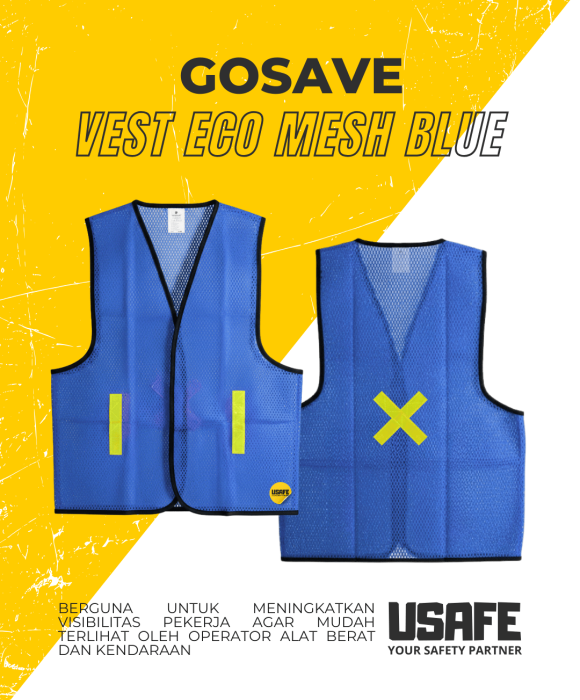 Gosave Vest Ecomesh Blue